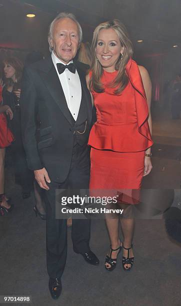 Harold Tillman and guest attend the Love Ball London hosted by Natalia Vodianova and Harper's Bazaar as part of London Fashion Week Autumn/Winter...