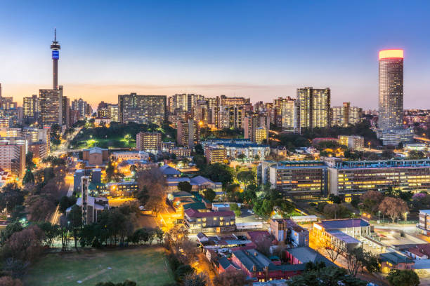 The 15 Best Suburbs To Live in Johannesburg 9 johannesburg city panorama sunflare with the tower