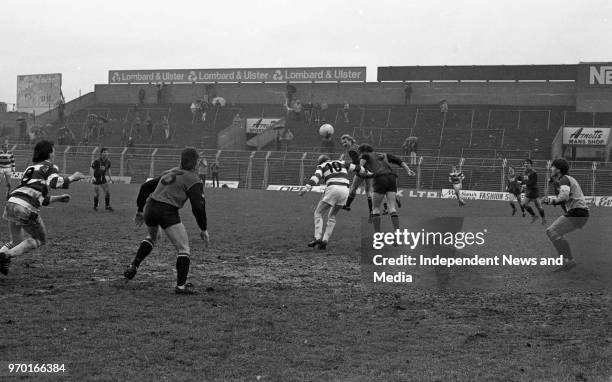 Cork City Vs Bohemians in the League of Ireland match at Dalymount Park, . .