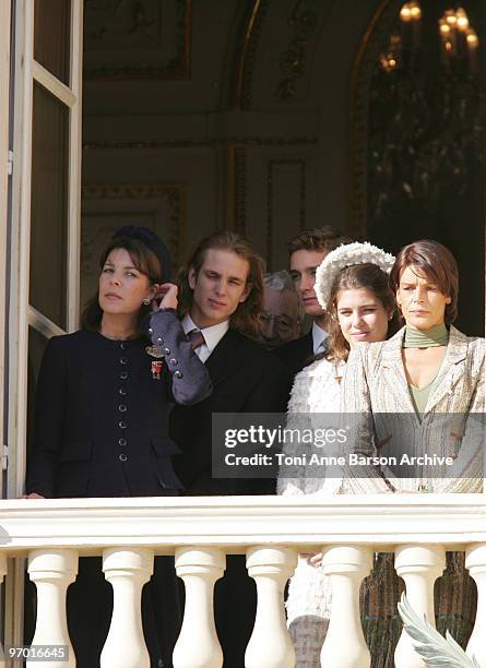 Princess Caroline of Hanover, Andrea Casiraghi, Pierre Casiraghi, Charlotte Casiraghi, Princess Stephanie of Monaco