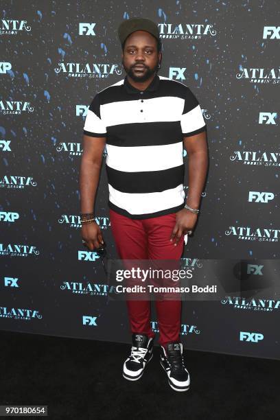 Brian Tyree Henry attends the FX's "Atlanta Robbin' Season" FYC Event at Saban Media Center on June 8, 2018 in North Hollywood, California.