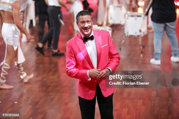 Joachim Llambi during the finals of the 11th season of the television competition 'Let's Dance' on June 8, 2018 in Cologne, Germany.