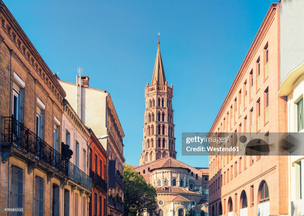 France, Haute-Garonne, Toulouse, Old town, Basilica of Saint Sernin