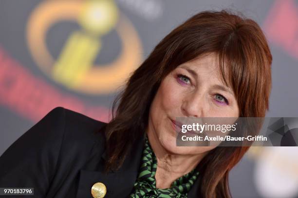 Actress Catherine Keener attends the World Premiere of Disney and Pixar's 'Incredibles 2' on June 5, 2018 in Los Angeles, California.