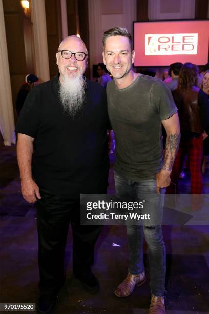Spotify's global head of country John Marks and Craig Campbell attend the the Spotify's Hot Country Presents Maggie Rose, Jackie Lee, Craig Campbell...