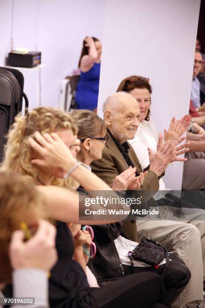 Charles Strouse and family during the Children's Theatre of Cincinnati presentation for composer Charles Strouse of 'Superman The Musical' at Ripley...