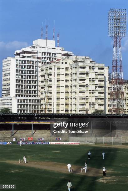 General view taken during the Tour Match between the Indian Board and England played at the Lal Bahadur Stadium, in Hyderabad, India. \ Mandatory...