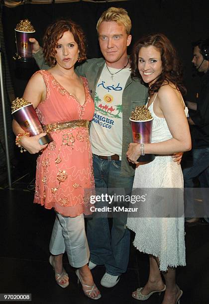 Molly Ringwald, Anthony Michael Hall and Ally Sheedy