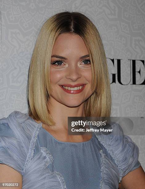 Actress Jaime King arrives at The Art of Elysium's 3rd Annual Black Tie Charity Gala "Heaven" on January 16, 2010 in Los Angeles, California.