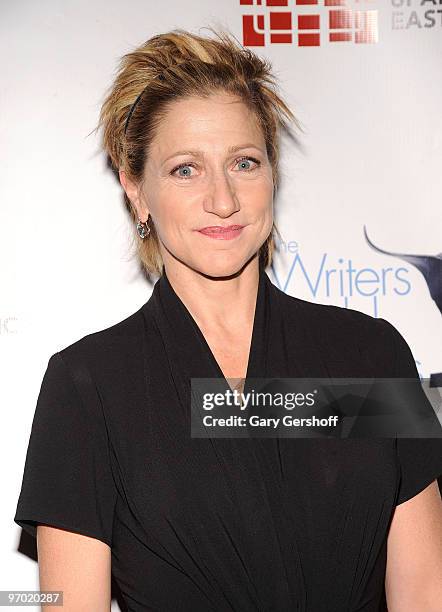 Actress Edie Falco attendsthe 62nd Annual Writers Guild Awards at Hudson Theatre on February 20, 2010 in New York City.