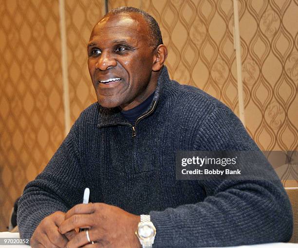 Harry Carson attends the Steinfest II Champions Show at the Rye Town Hilton on February 20, 2010 in Rye Brook, New York.