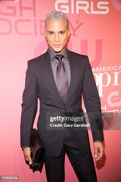 Celebrity make-up artist Jay Manuel attends The CW: It's A Reality at Simyone Lounge on February 23, 2010 in New York City.