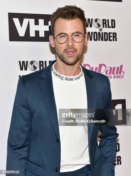 Brad Goreski attends VH1's "RuPaul's Drag Race" Season 10 Finale at The Theatre at Ace Hotel on June 8, 2018 in Los Angeles, California.