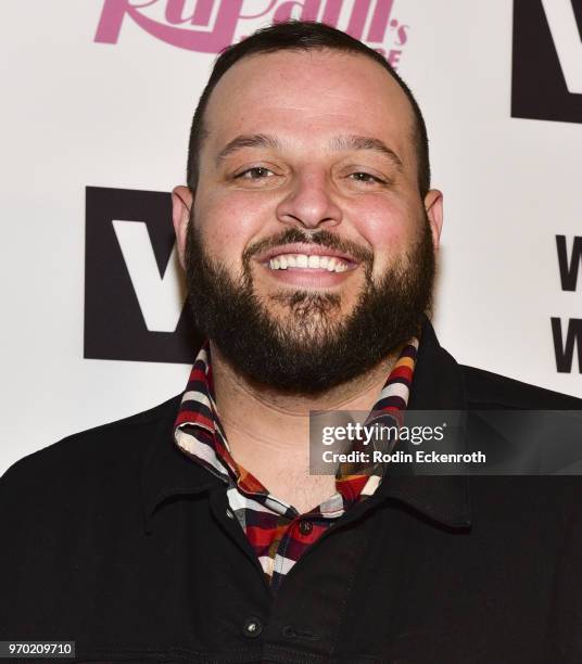 Daniel Franzese attends VH1's "RuPaul's Drag Race" Season 10 Finale at The Theatre at Ace Hotel on June 8, 2018 in Los Angeles, California.