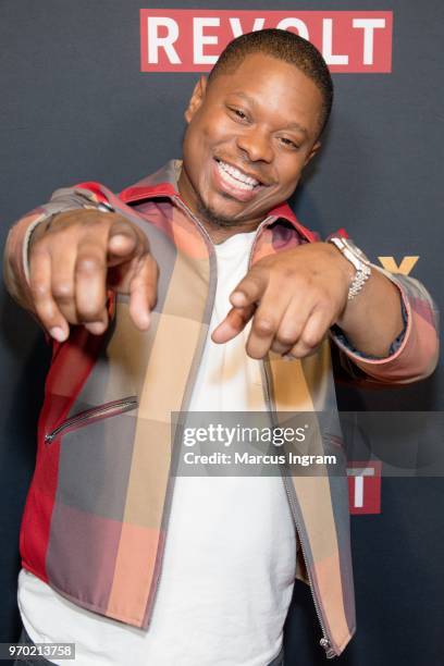 Actor Jason Mitchell attends Sony X Revolt Superfly concert at Center Stage on June 8, 2018 in Atlanta, Georgia.