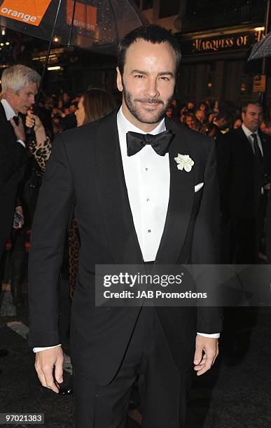 Tom Ford attends The Orange British Academy Film Awards 2010 at The Royal Opera House on February 21, 2010 in London, England.