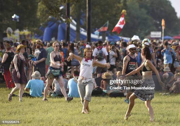 Atmosphere during the 2018 Bonnaroo Music & Arts Festival on June 8, 2018 in Manchester, Tennessee.