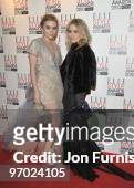 Mary-Kate and Ashley Olsen attends the ELLE Style Awards at Grand Connaught Rooms on February 22, 2010 in London, England.