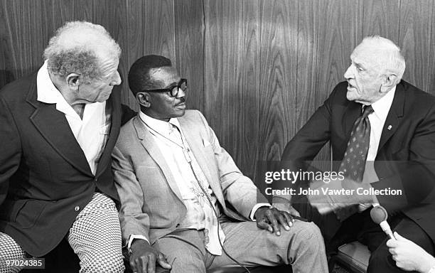 1960s: Bill Veeck, former major league and negro league pitcher Leroy "Satchel" Paige and former major league player and manager Charles Dillon...
