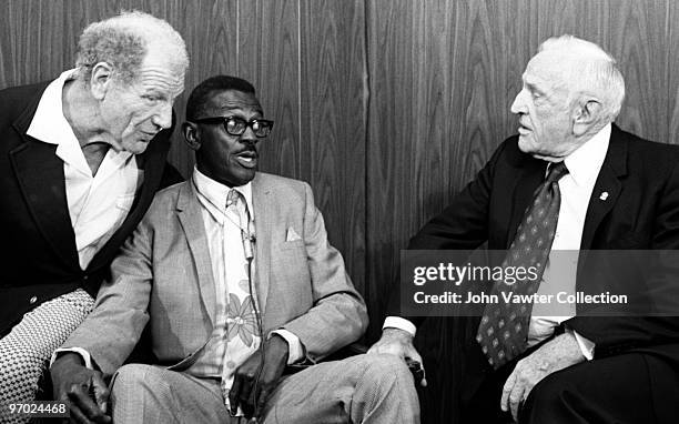 1960s: Bill Veeck, former major league and negro league pitcher Leroy "Satchel" Paige and former major league player and manager Charles Dillon...