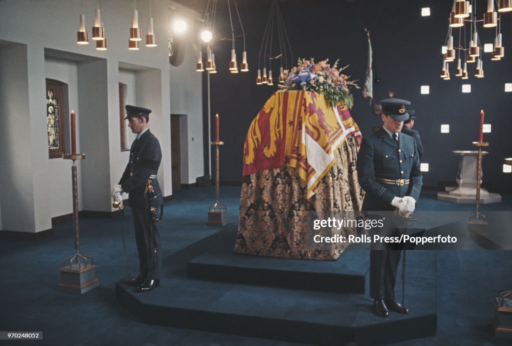 Duke Of Windsor Lying In State