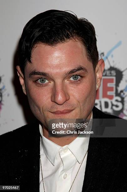 Mathew Horne arrives at the Shockwaves NME Awards 2010 at Brixton Academy on February 24, 2010 in London, England.