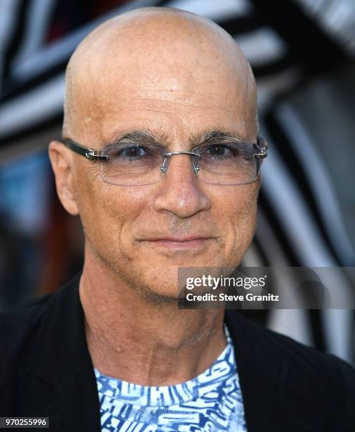 Jimmy Iovine arrives at the Moschino Spring/Summer 19 Menswear And Women's Resort Collection at Los Angeles Equestrian Center on June 8, 2018 in...