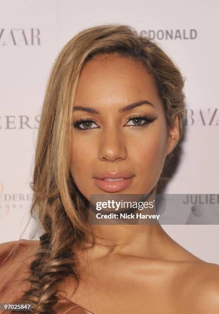 Leona Lewis attends the Love Ball London hosted by Natalia Vodianova and Harper's Bazaar as part of London Fashion Week Autumn/Winter 2010 in aid of...