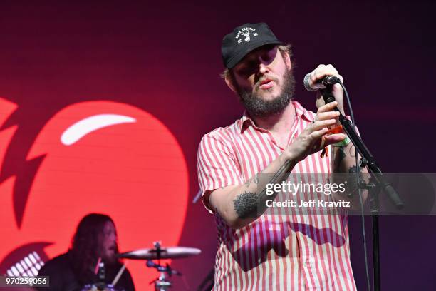 Bon Iver performs onstage during 'Into The Great Wide Open: A Tom Petty Superjam' at This Tent during day 2 of the 2018 Bonnaroo Arts And Music...