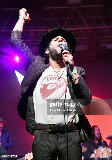 Langhorne Slim performs onstage during 'Into The Great Wide Open: A Tom Petty Superjam' at This Tent during day 2 of the 2018 Bonnaroo Arts And Music...