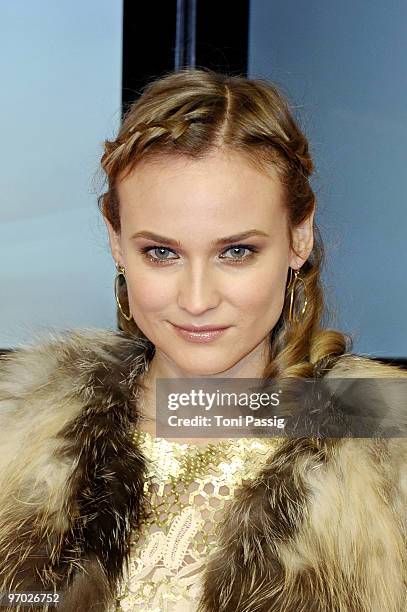 Actress Diane Kruger attends the Goldene Kamera 2010 Award at the Axel Springer Verlag on January 30, 2010 in Berlin, Germany.