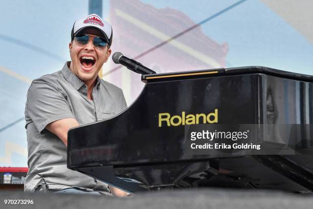 Gavin DeGraw performs during the 2018 CMA Music festival at the on June 8, 2018 in