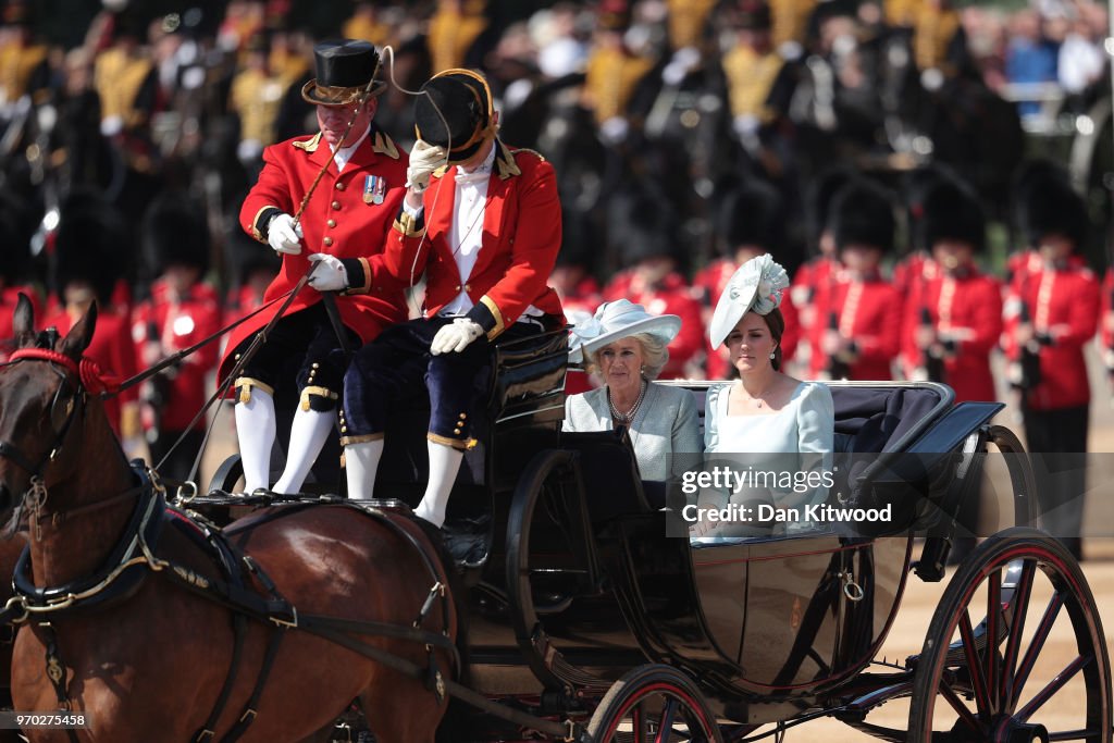 HM The Queen Attends Trooping The Colour