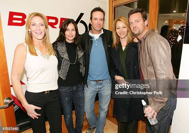 Janet Crown Peterson, Courteney Cox-Arquette, Drew Gerstein, Lisa Kudrow and Matthew Perry *Exclusive*