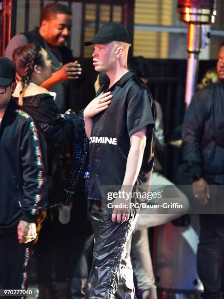 Shaun Ross is seen on June 08, 2018 in Los Angeles, California.