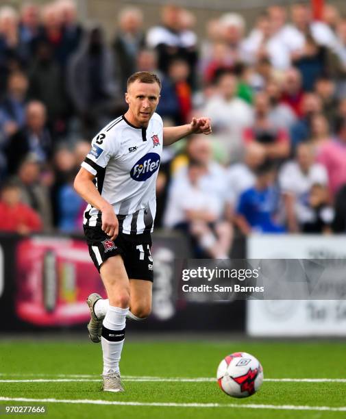 Dundalk , Ireland - 8 June 2018; Karolis Chvedukas of Dundalk during the SSE Airtricity League Premier Division match between Dundalk and Limerick at...