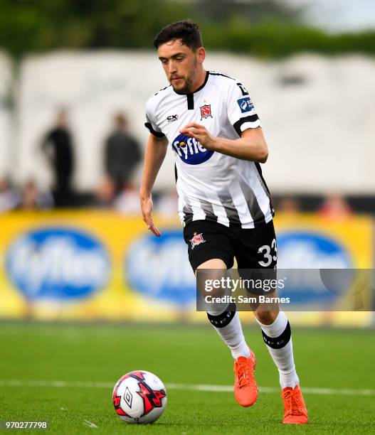 Dundalk , Ireland - 8 June 2018; Dean Jarvis of Dundalk during the SSE Airtricity League Premier Division match between Dundalk and Limerick at Oriel...