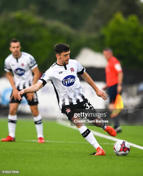 Dundalk , Ireland - 8 June 2018; Dean Jarvis of Dundalk during the SSE Airtricity League Premier Division match between Dundalk and Limerick at Oriel...