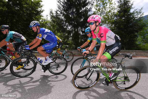 Lawson Craddock of The United States and Team EF Education First - Drapac P/B Cannondale / Pieter Serry of Belgium and Team Quick-Step Floors /...