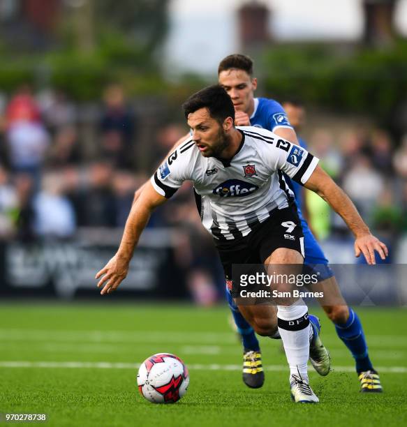 Dundalk , Ireland - 8 June 2018; Patrick Hoban of Dundalk during the SSE Airtricity League Premier Division match between Dundalk and Limerick at...