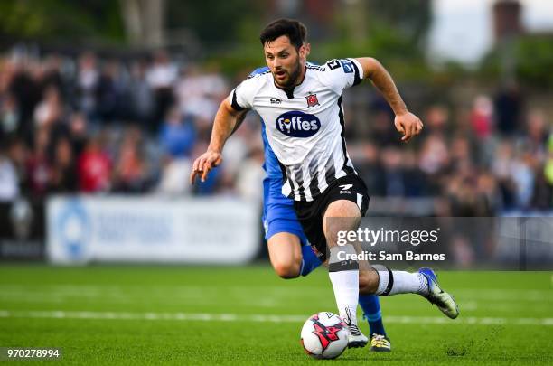 Dundalk , Ireland - 8 June 2018; Patrick Hoban of Dundalk during the SSE Airtricity League Premier Division match between Dundalk and Limerick at...