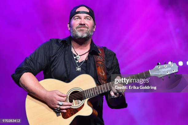 Lee Brice performs during the 2018 CMA Music festival at the on June 8, 2018 in