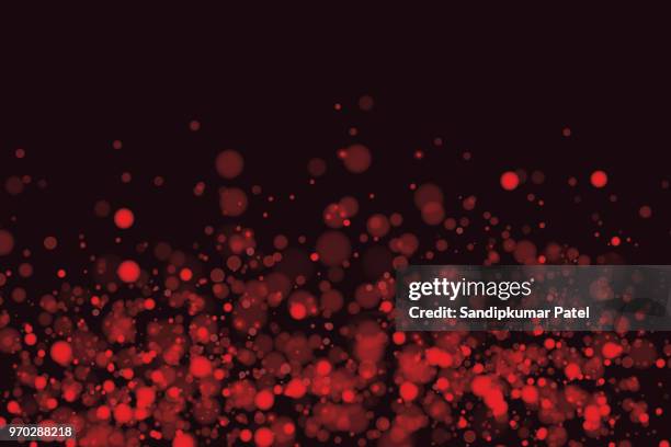 red bokeh hintergrund - ausgebleicht stock-grafiken, -clipart, -cartoons und -symbole