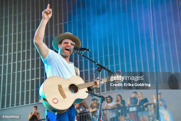 Drake White performs during the 2018 CMA Music festival at the on June 8, 2018 in