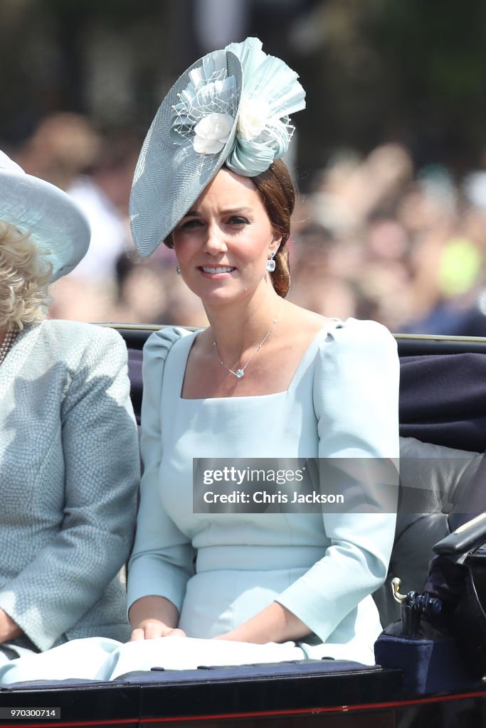 HM The Queen Attends Trooping The Colour
