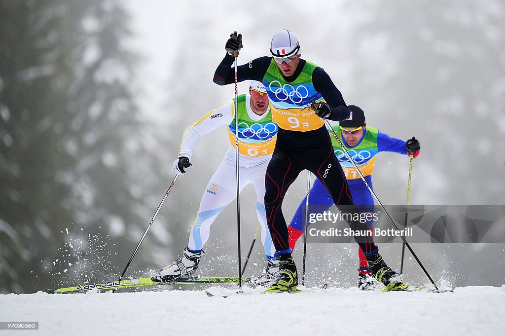 Cross-Country Skiing Men's 4 x 10 km Relay Classic/Free - Day 13