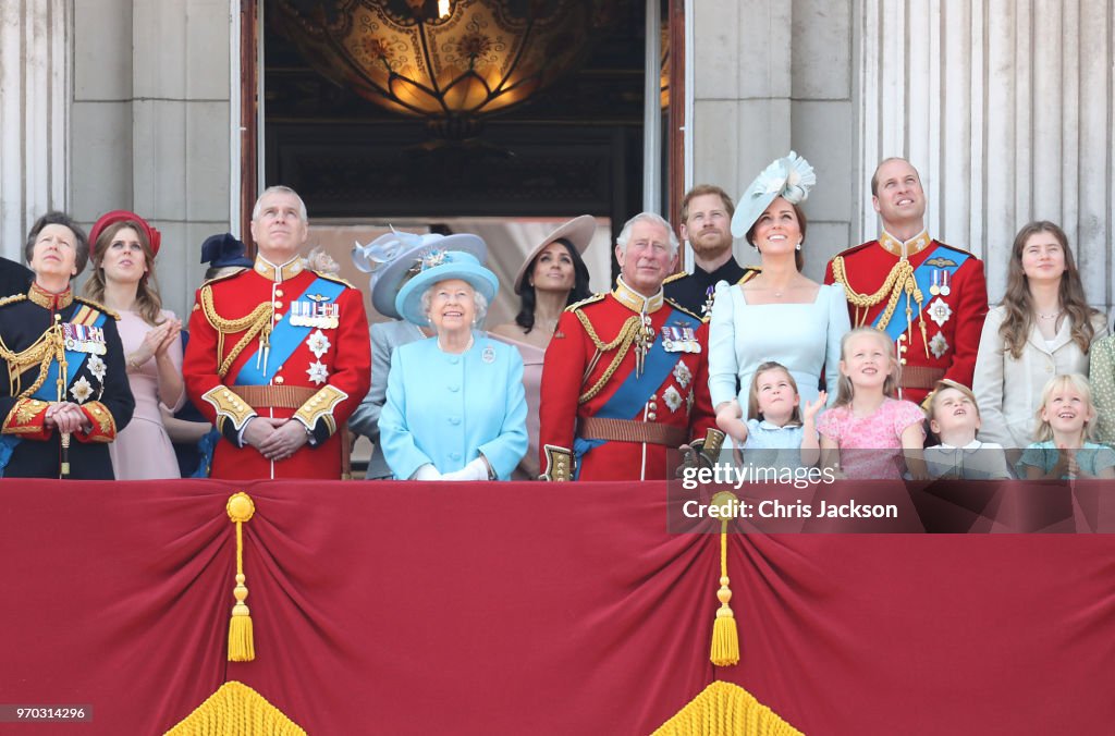 HM The Queen Attends Trooping The Colour