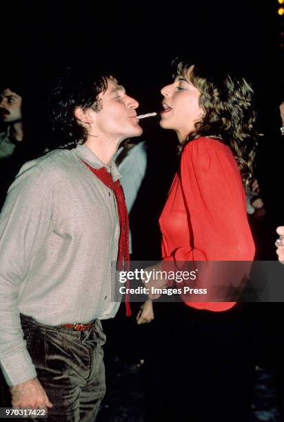 Robin Williams and wife Valerie Velardi circa 1979 in New York.