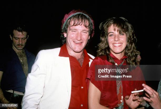 Robin Williams and wife Valerie Velardi circa 1979 in New York.
