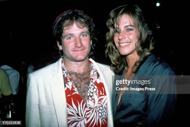 Robin Williams and wife Valerie Velardi circa 1979 in New York.